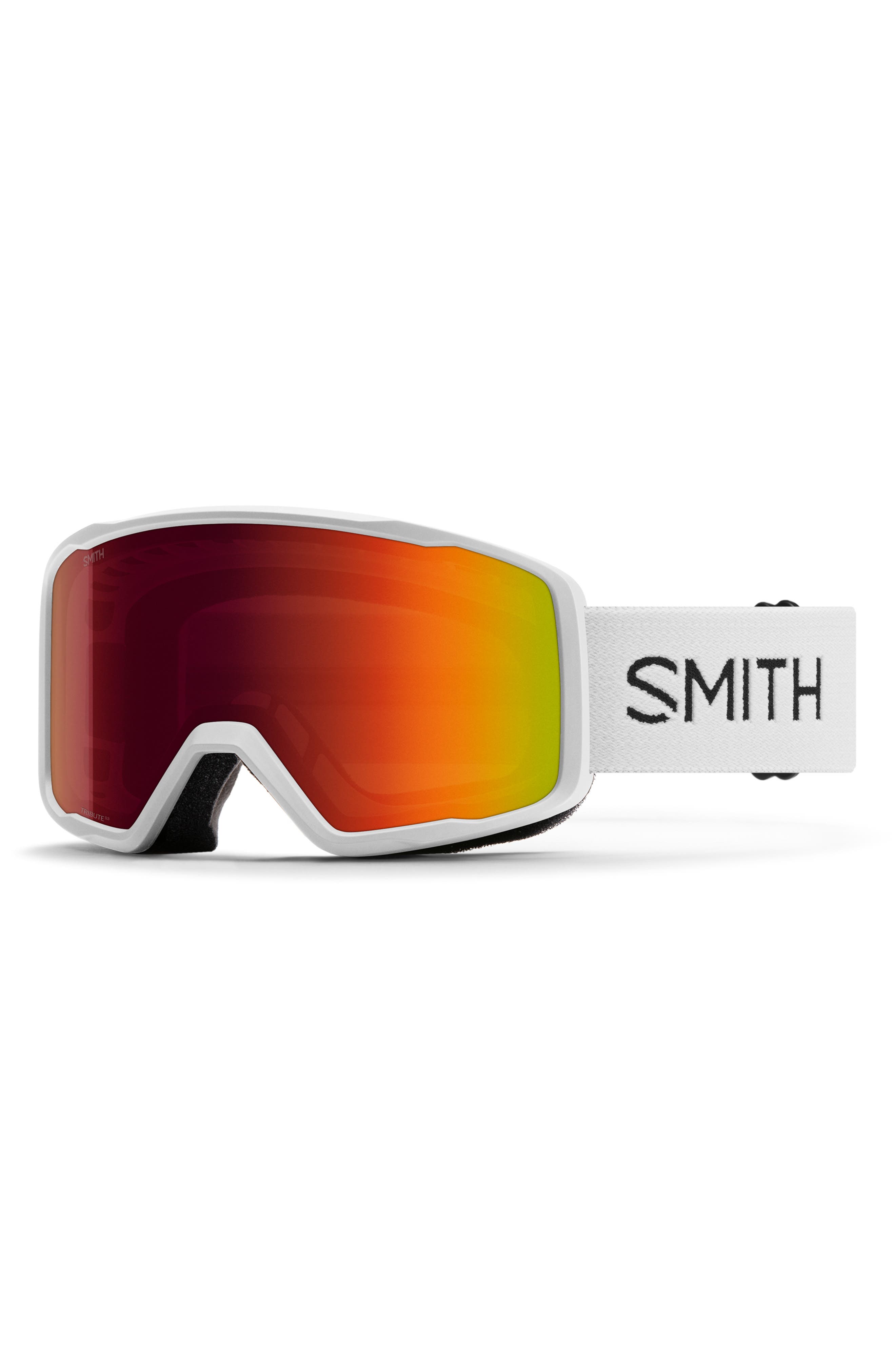 WHITE / RED SOL-X MIRROR