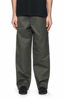 PURPLE BRAND Cotton Straight Leg Pants