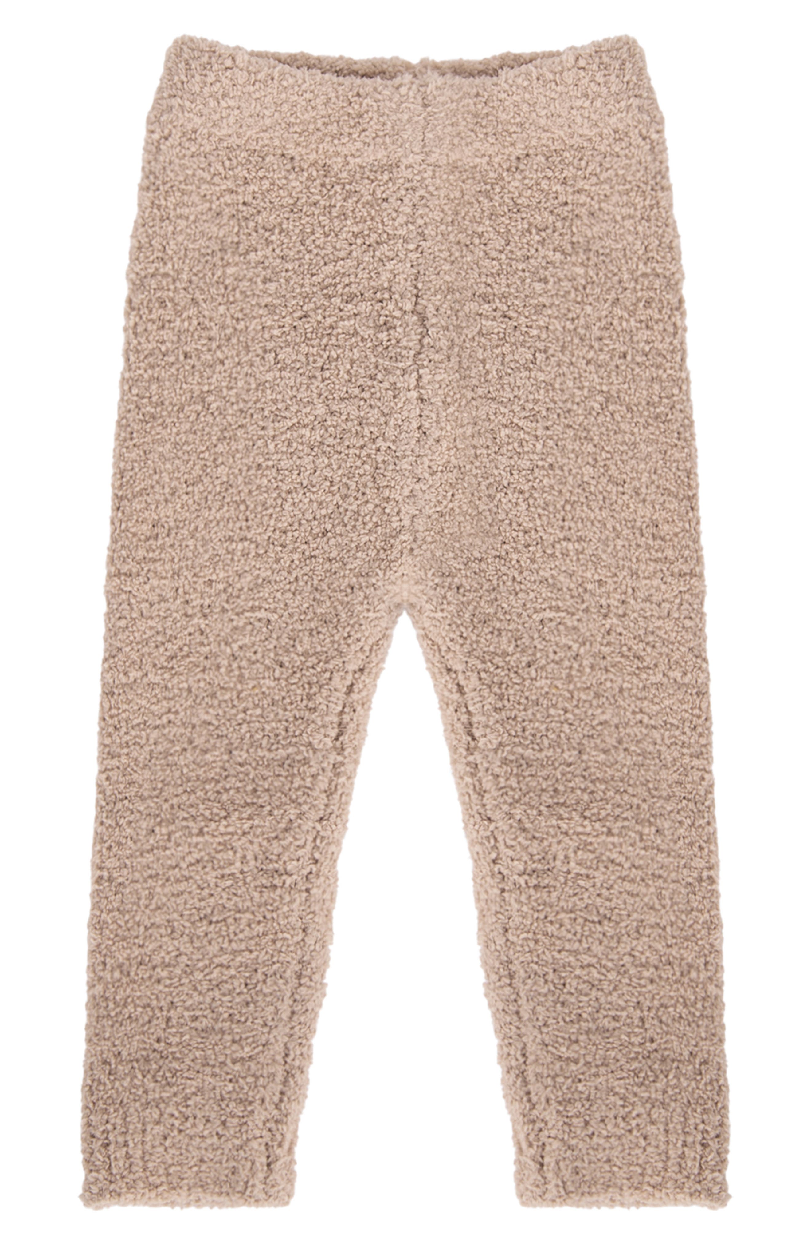 7 A.M. Enfant Fuzzy Recycled Polyester Leggings in Pecan 