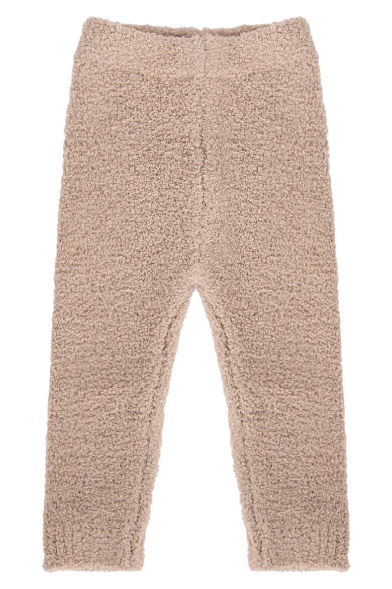 Fuzzy Recycled Polyester Leggings, Main, color, PECAN