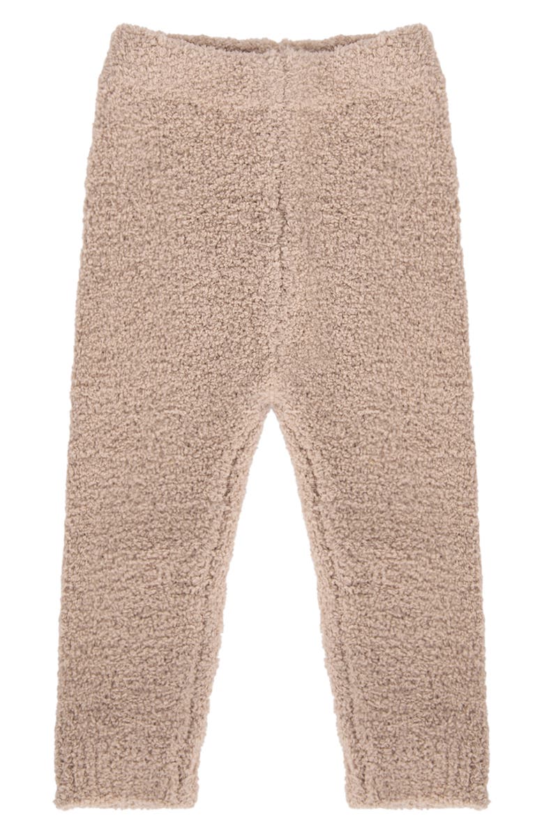7 A.M. Enfant Fuzzy Recycled Polyester Leggings, Main, color, Pecan