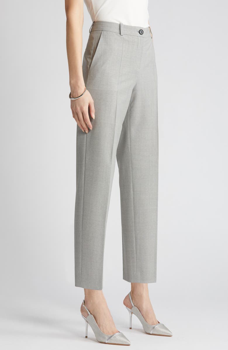 BOSS Tasewa Slim Fit Stretch Wool Blend Pants, Alternate, color,