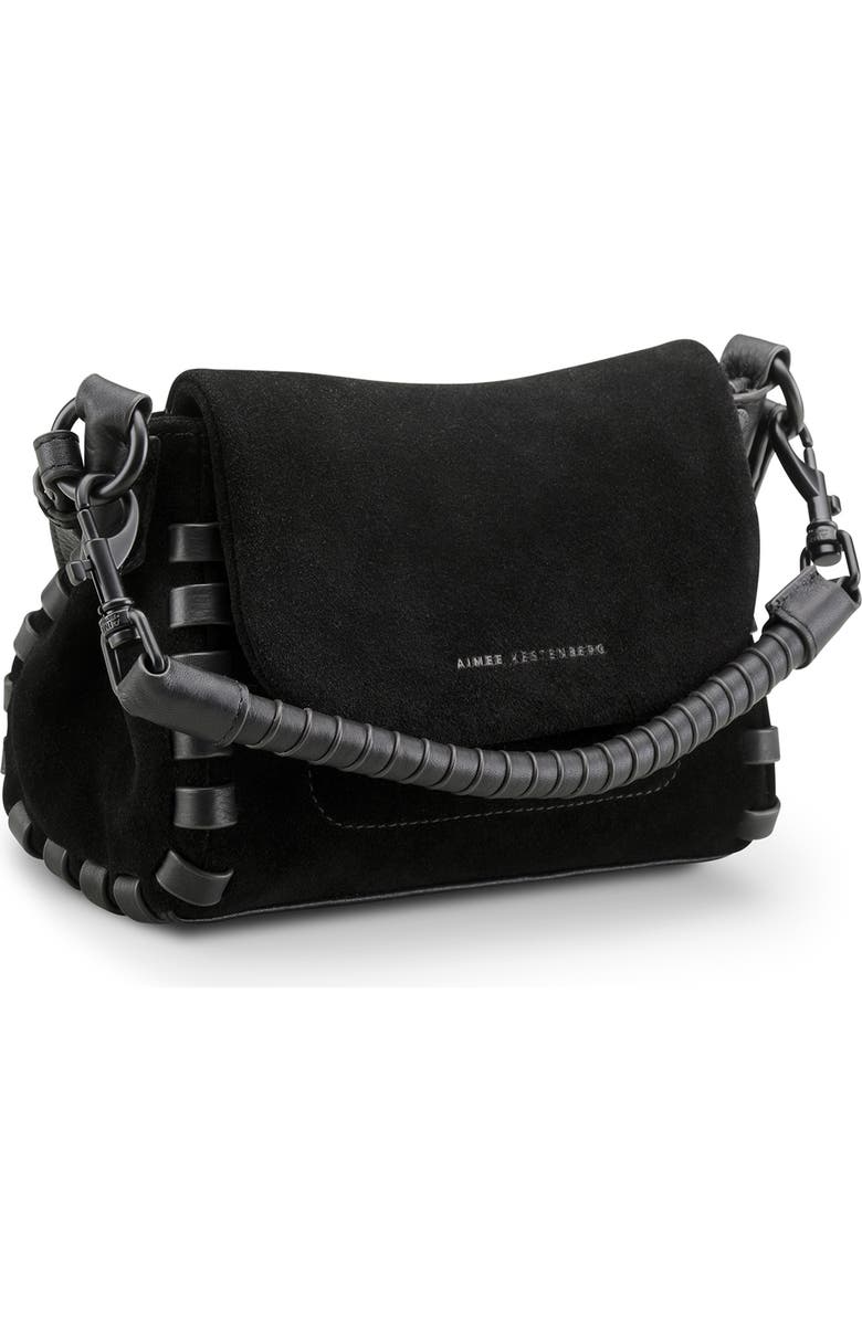 AIMEE Mini Zen Leather Crossbody Bag, Alternate, color,