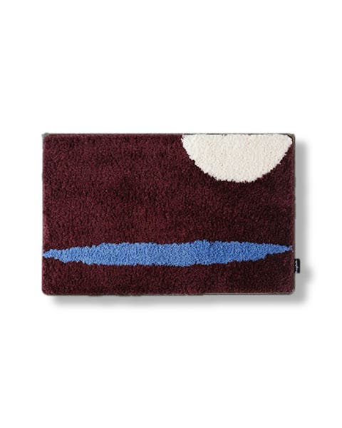 Ultra Soft Contemporary Abstract Bath Rug