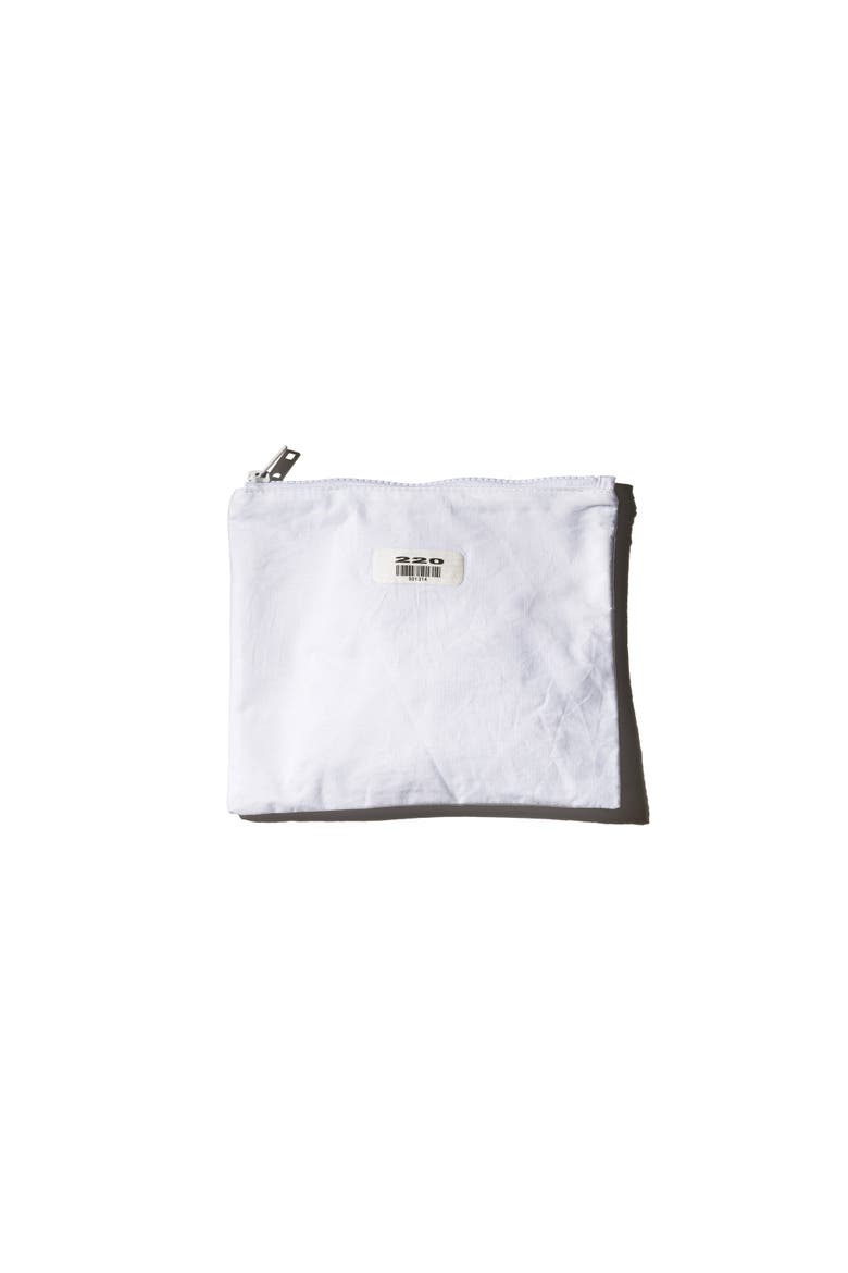 Plain Pouch, Main, color, White