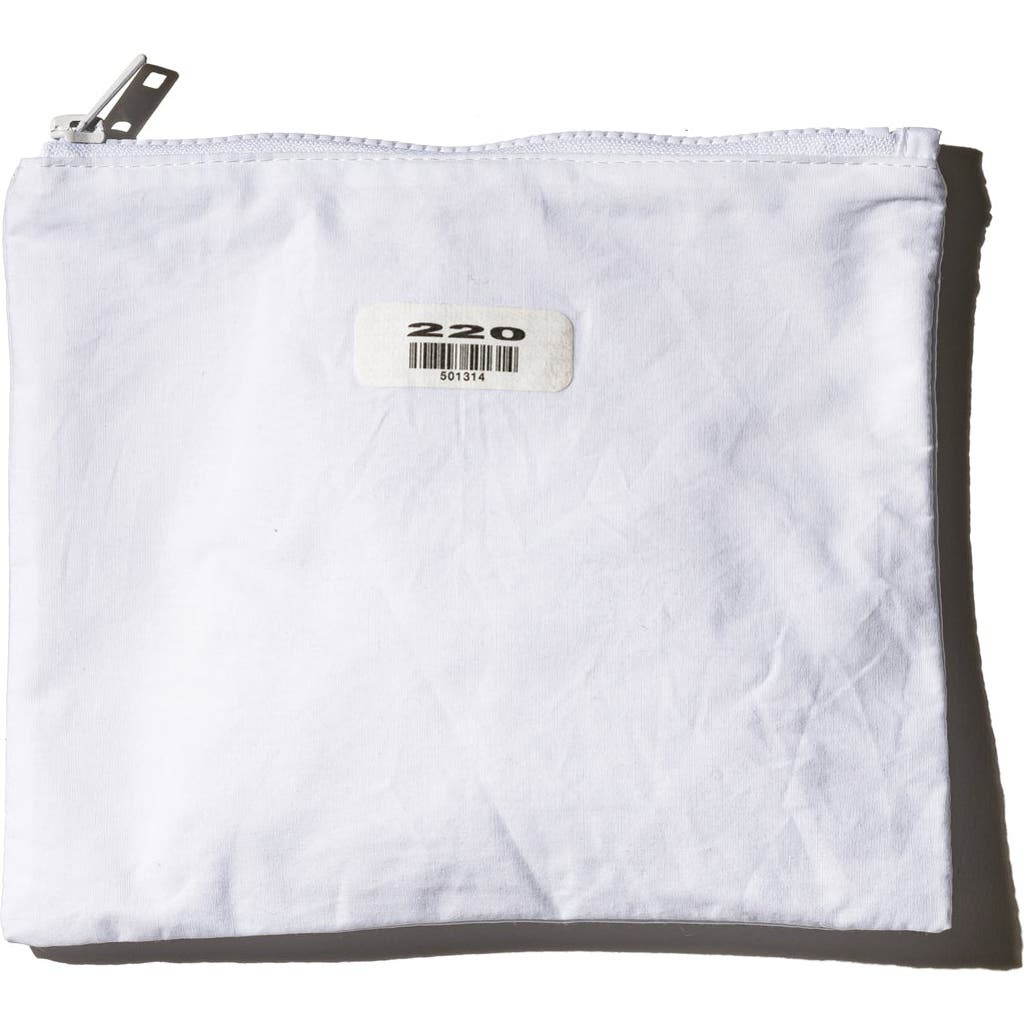 Puebco Plain Pouch In White