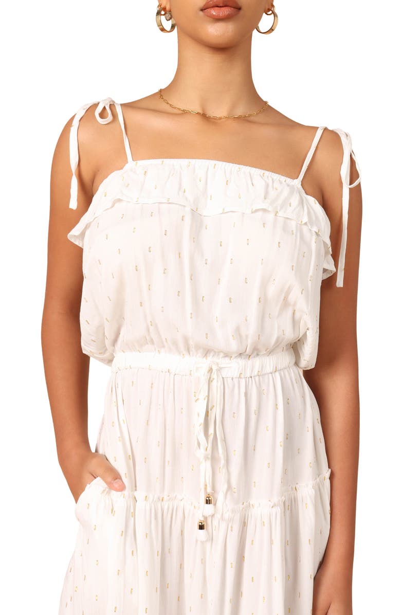 Petal & Pup Tie Strap Minidress, Alternate, color,