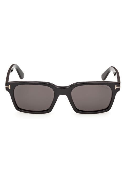 Hayden-02 56mm Square Sunglasses