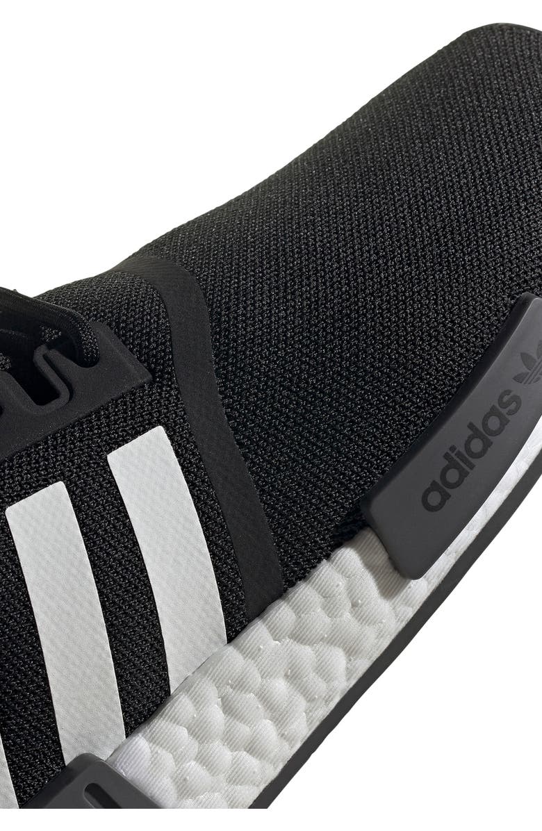 adidas NMD R1 Primeblue Sneaker, Alternate, color, Core Black/ White/ Grey