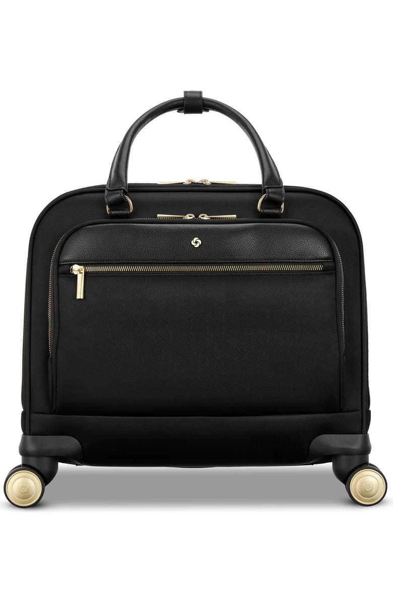 Samsonite Mobile Solution 2 Spinner Mobile Office, Alternate, color, Black