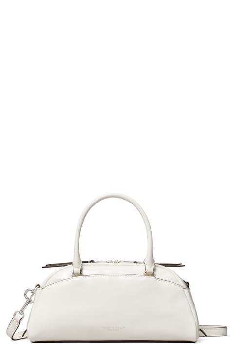 Small Bowler Top Handle Bag