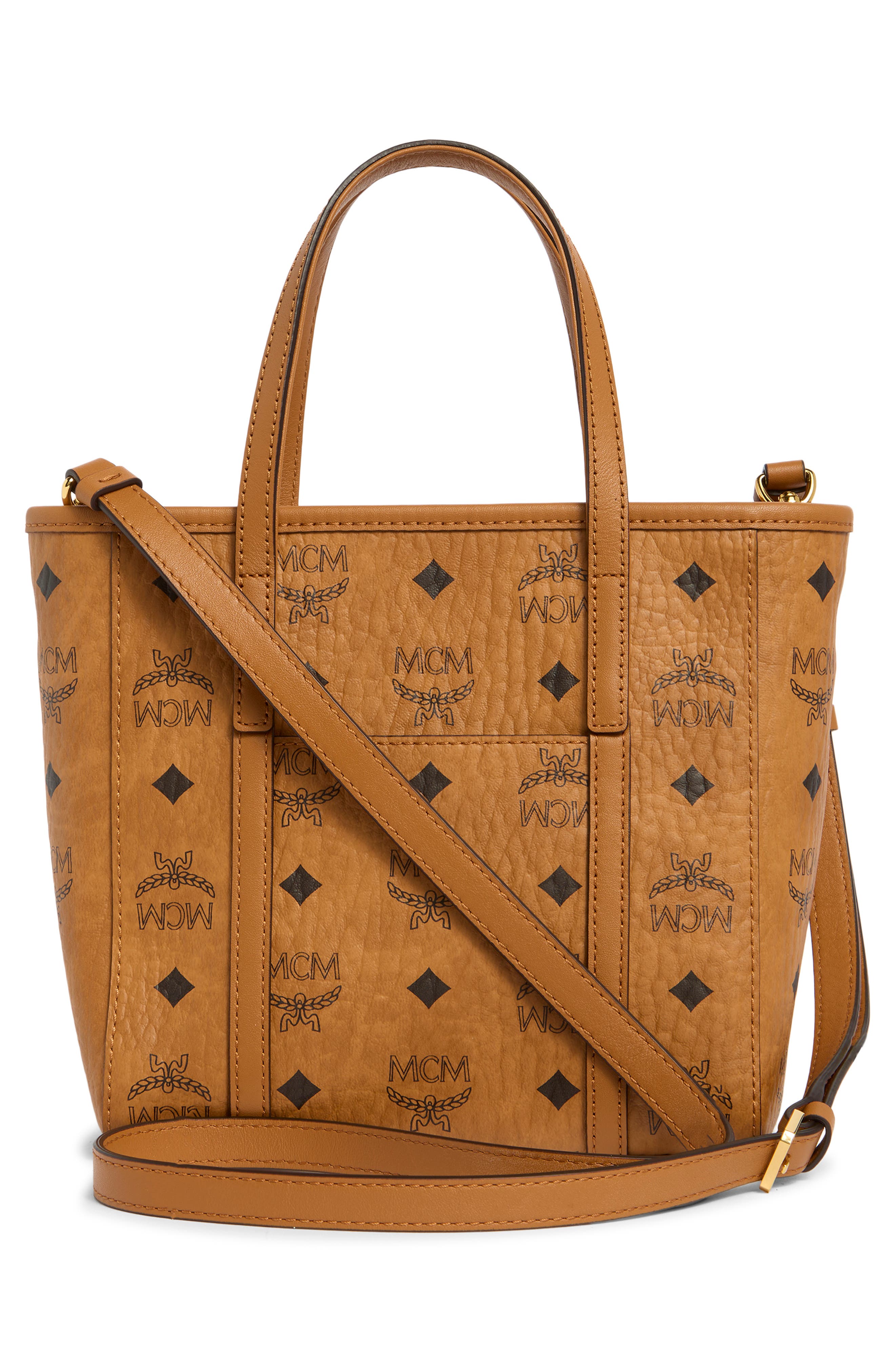 MCM Toni Vi Shopper Mini, Alternate, color, 