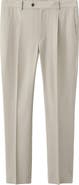 MANGO Slim Fit Pinstripe Pants