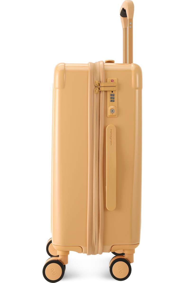 Hedgren Nostos Glossy Spinner Carry-On, Alternate, color, Nectar