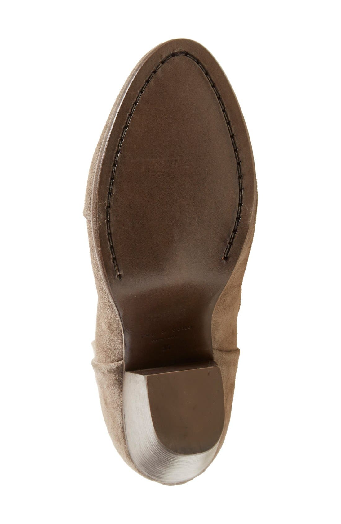 'Newbury' Bootie, Alternate, color, WARM GREY SUEDE