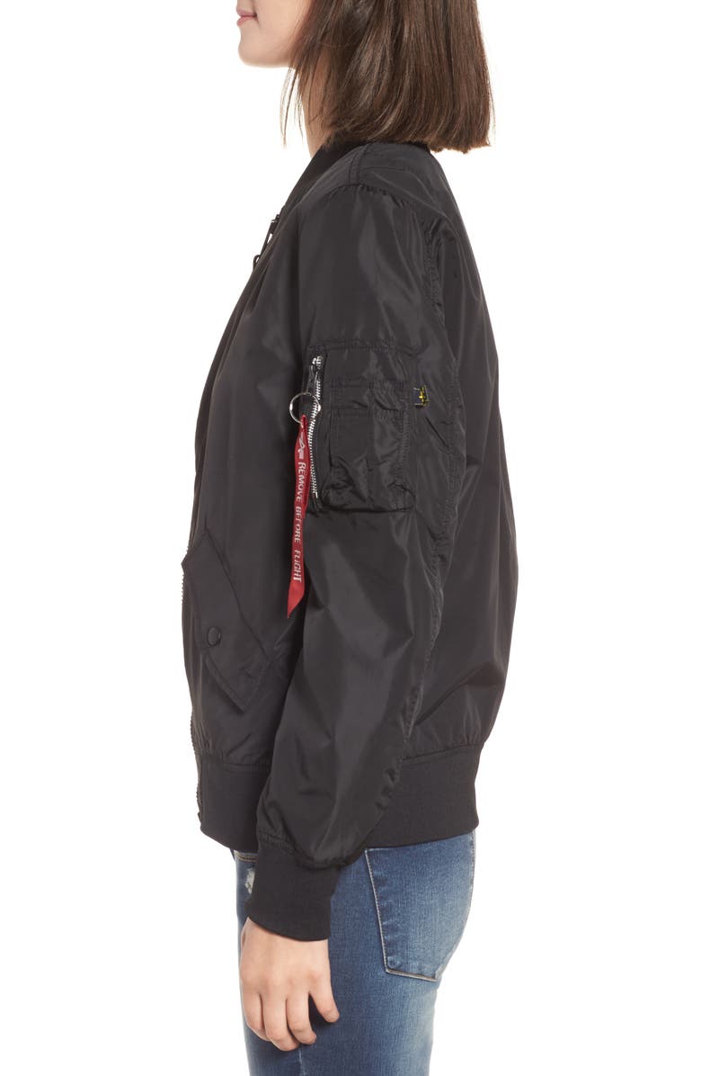 Alpha Industries L-2B Scout Water Resistant Flight Jacket, Alternate, color,