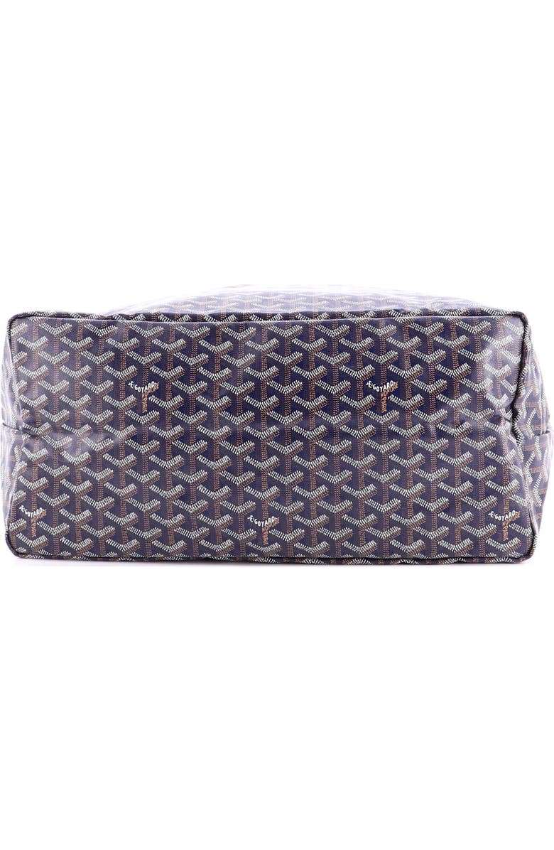 Pre-Owned Goyard Saint Louis Tote Coated Canvas GM, Alternate, color, Blue