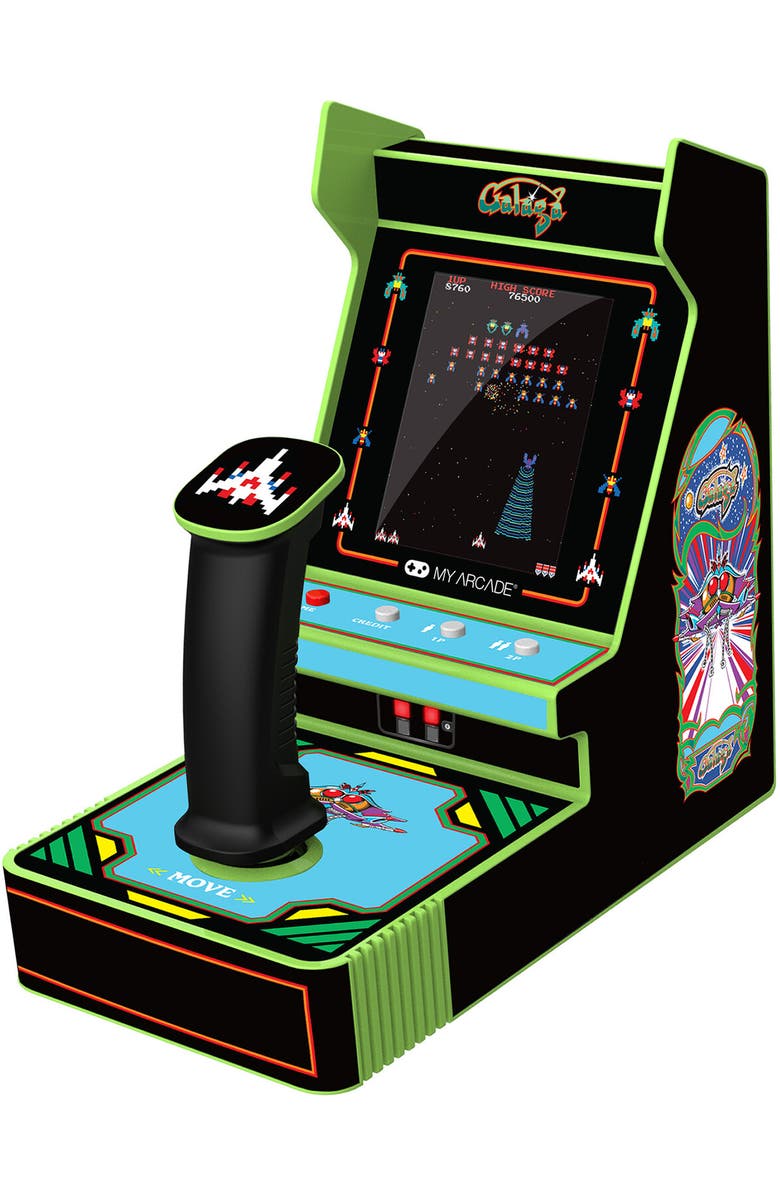 My Arcade Dgunl7000 Galaga/Galaxian Joystick Playe, Main, color, Multicolor