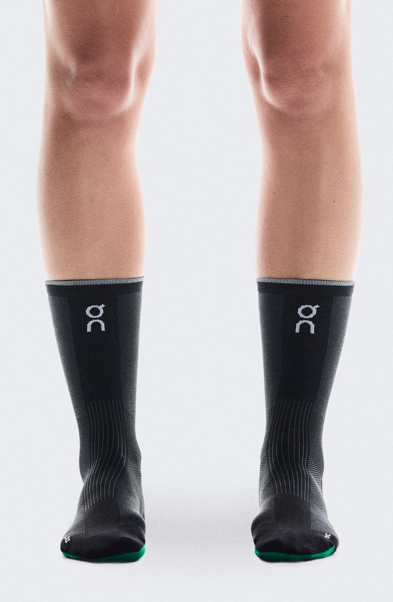 On Elite Run Crew Socks, Alternate, color, 