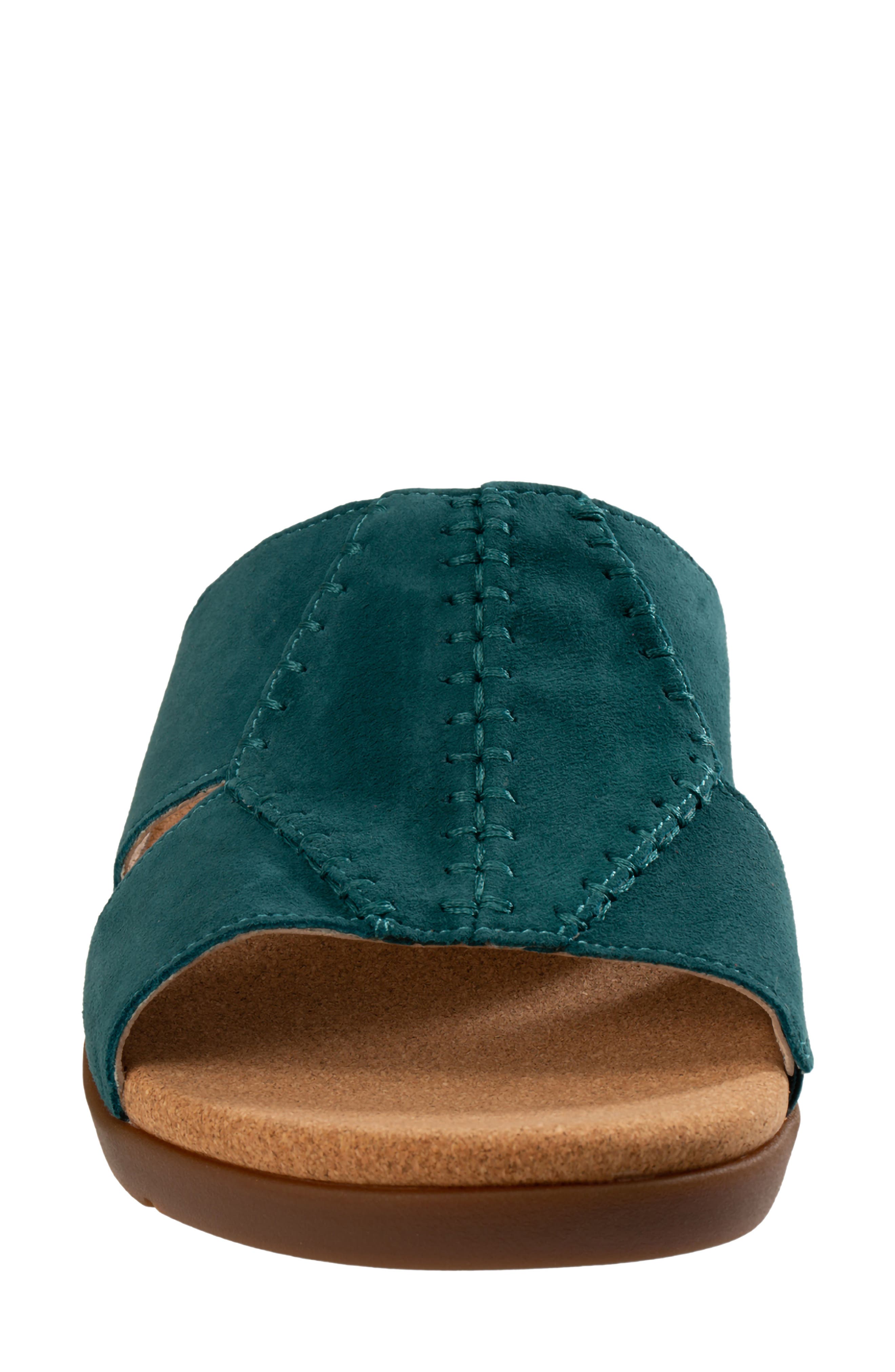 Dolce Slide Sandal, Alternate, color, SPRUCE GREEN