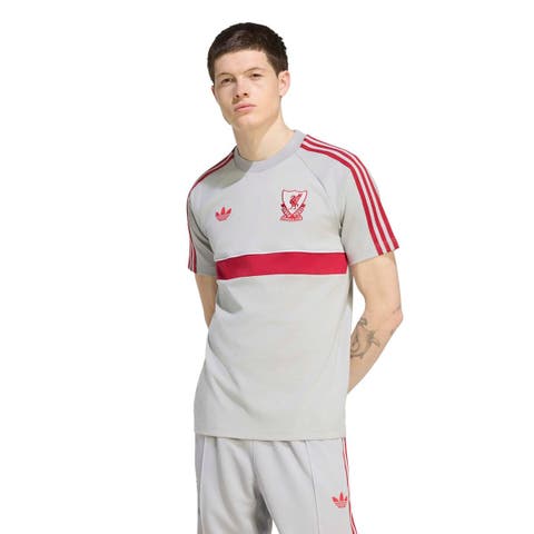 Men's adidas Originals Gray Liverpool T-Shirt