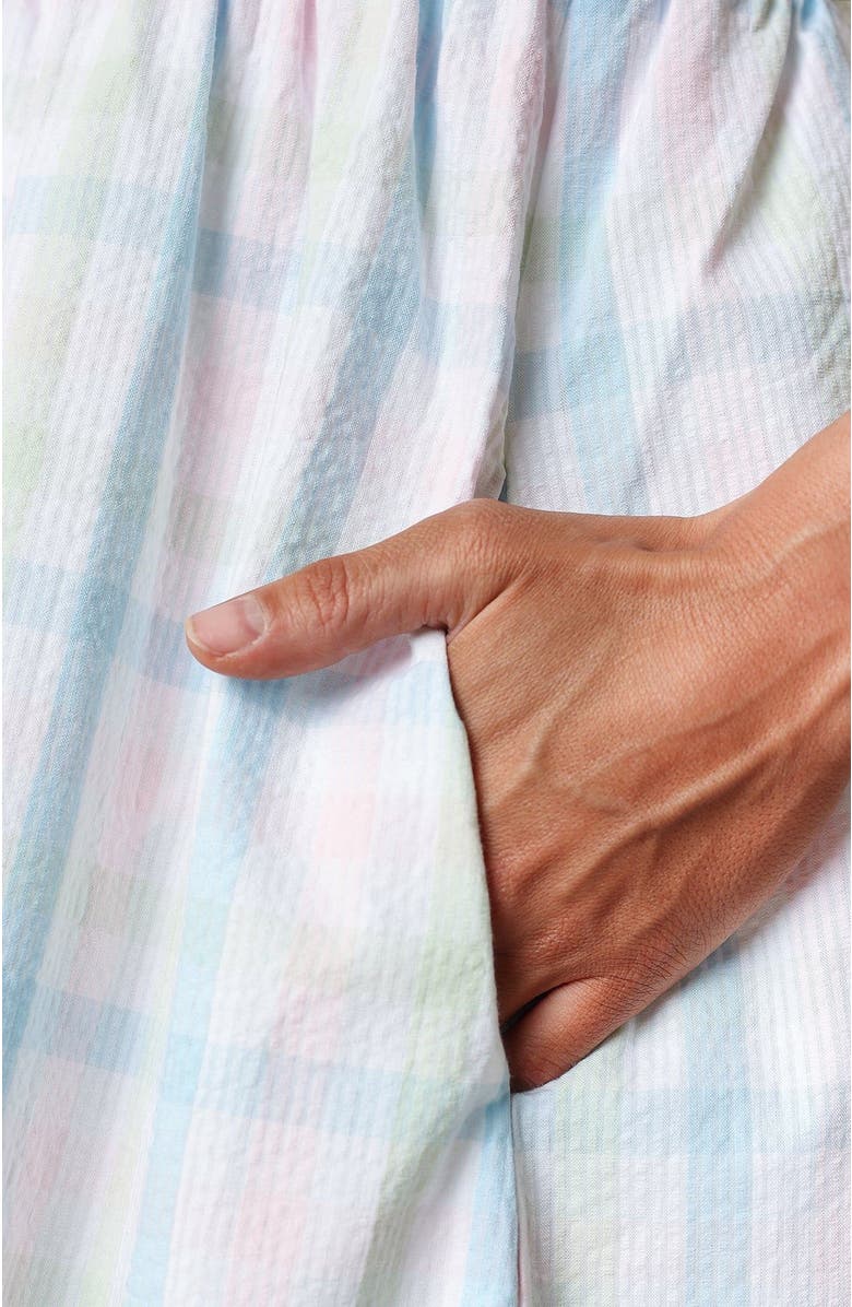 Hope & Henry Women's Organic Seersucker Sundress, Alternate, color, 