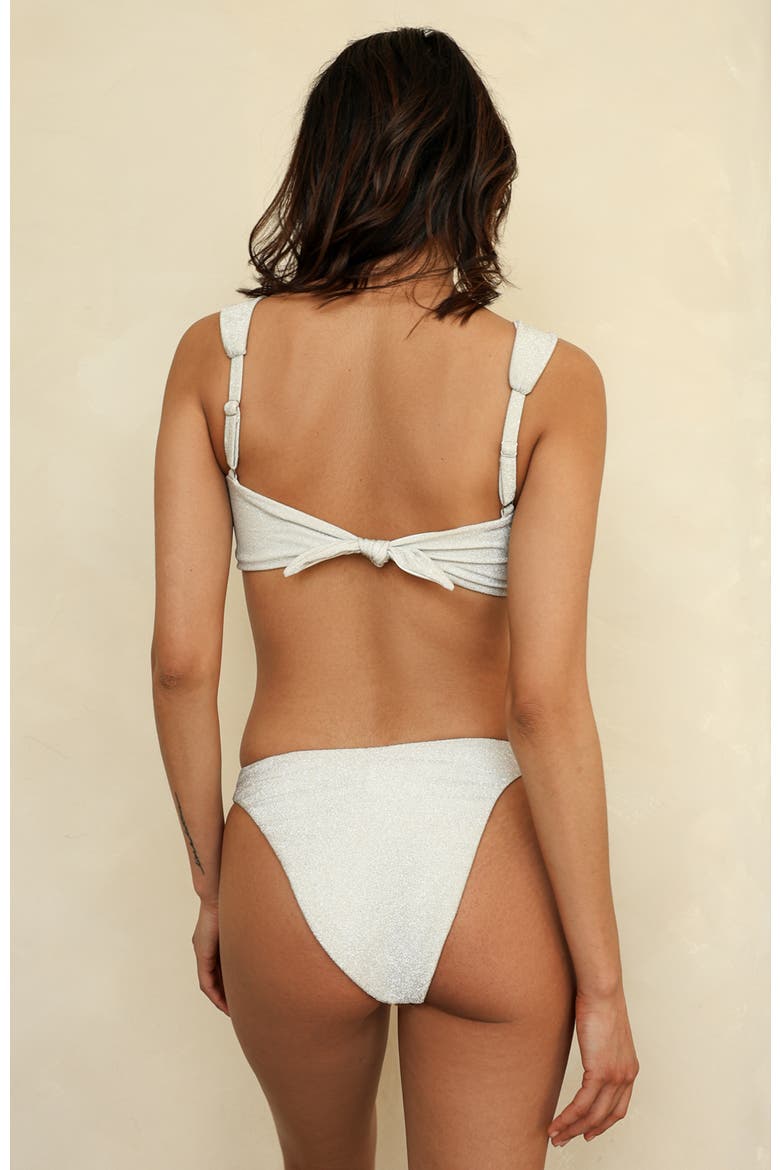 Bubbly Cheeky Bikini Bottom, Alternate, color, Eternal