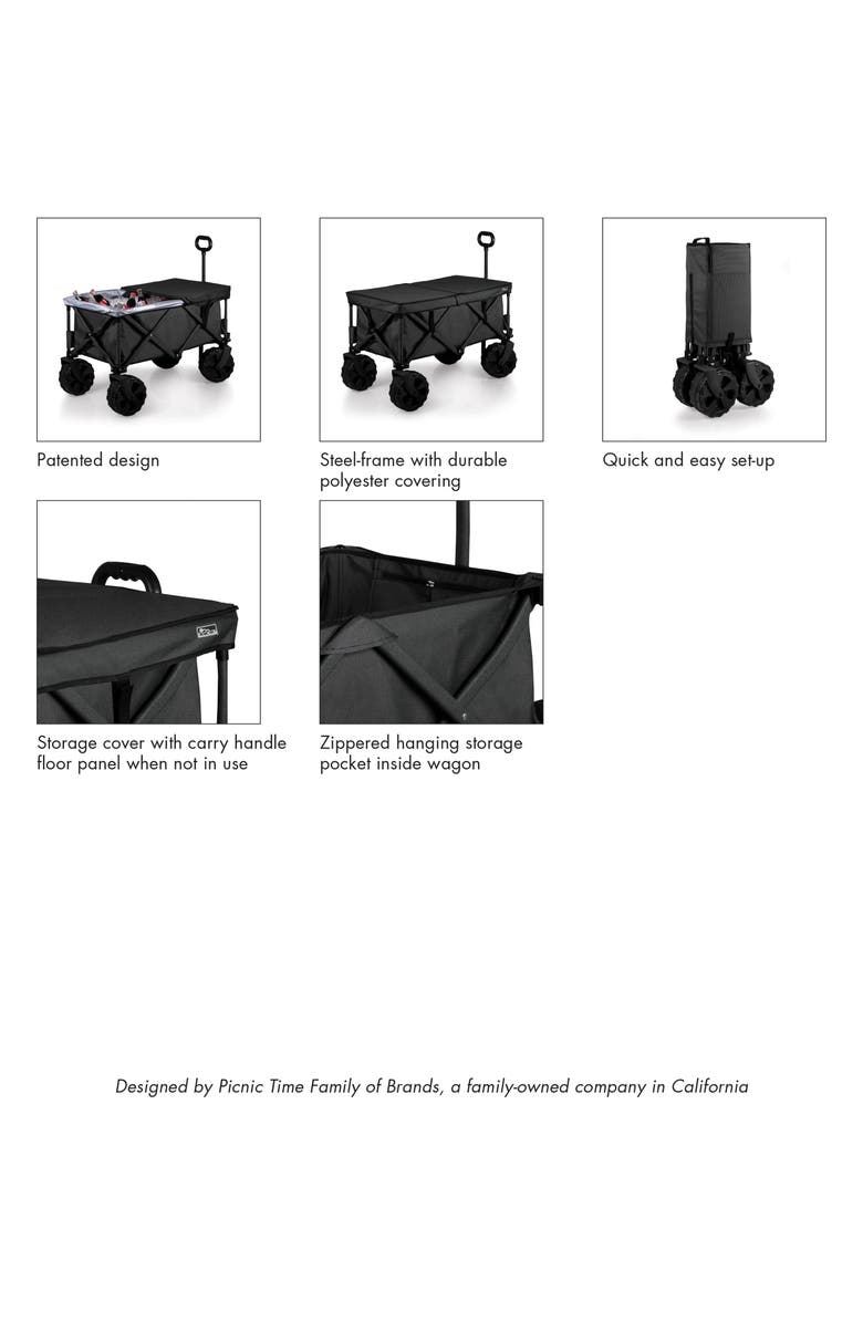 Picnic Time x Disney<sup>®</sup> Mickey Mouse Adventure Stroller Wagon, Alternate, color,