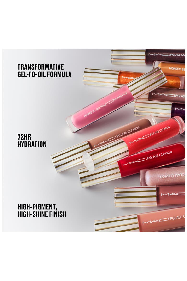 Lipglass Cushion High-Pigment Lip Oil, Alternate, color, SUGARRIMMED