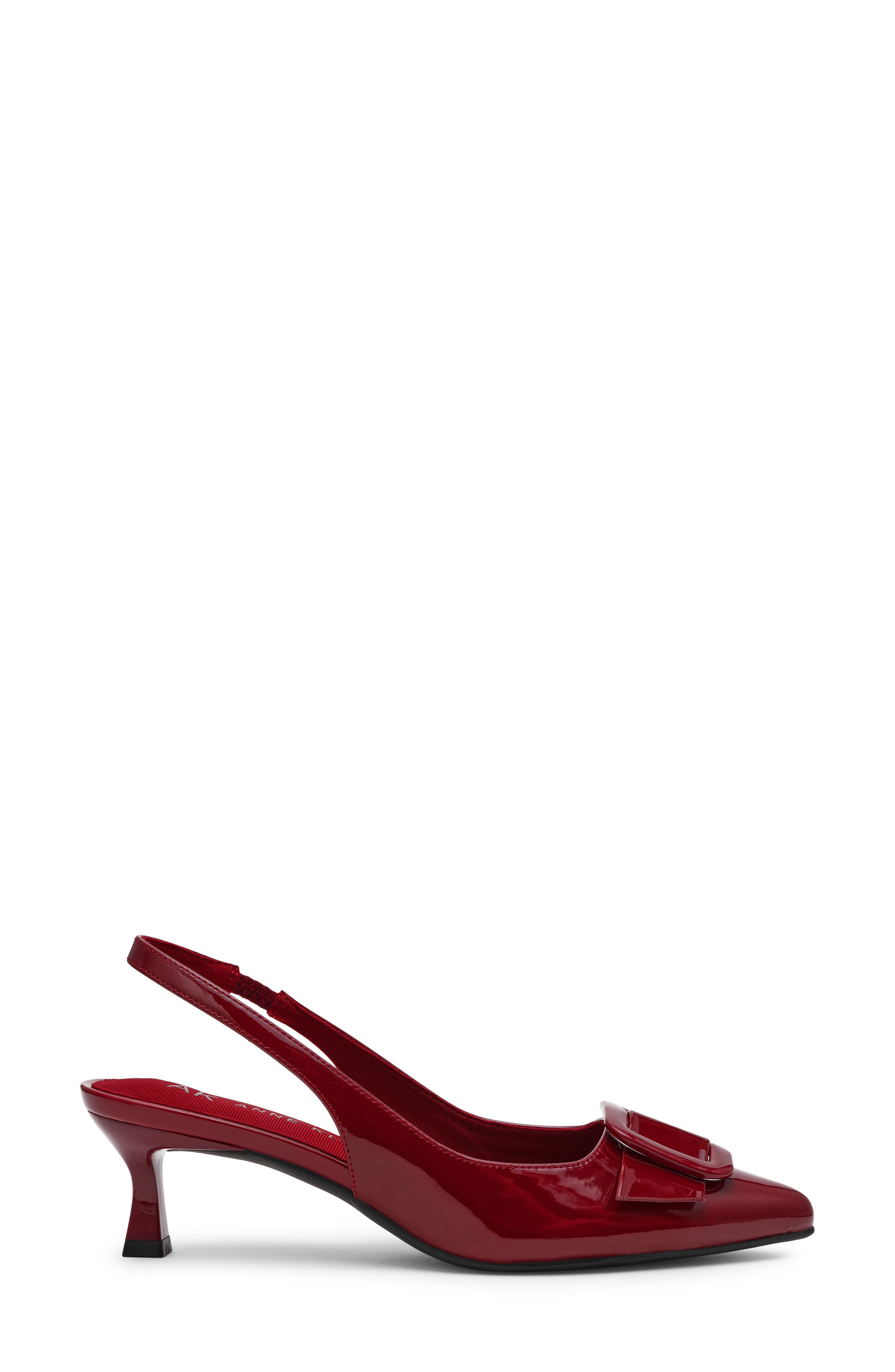 Ivona Slingback Pump, Alternate, color, BURGUNDY PATENT