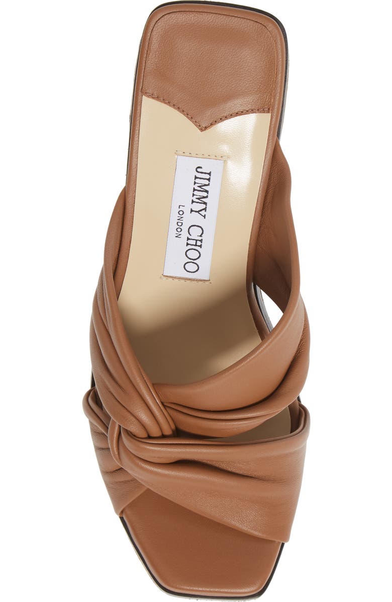 Jimmy Choo Narisa Twist Platform Wedge Sandal, Alternate, color,