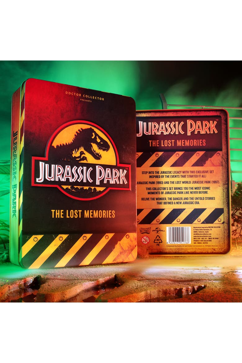 Jurassic Park, The Lost Memories Kit, 21 Piece Set, Alternate, color, Multicolored