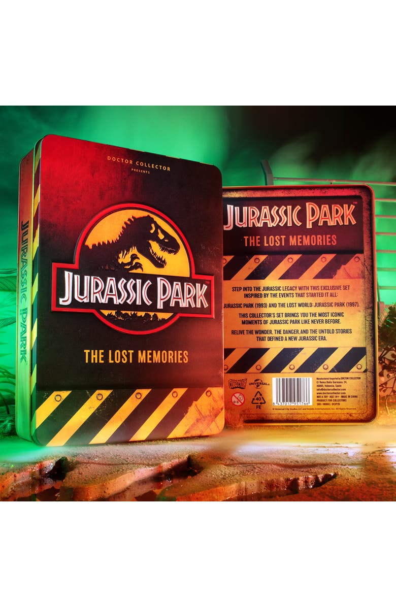 Doctor Collector Jurassic Park, The Lost Memories Kit, 21 Piece Set, Alternate, color, Multicolored