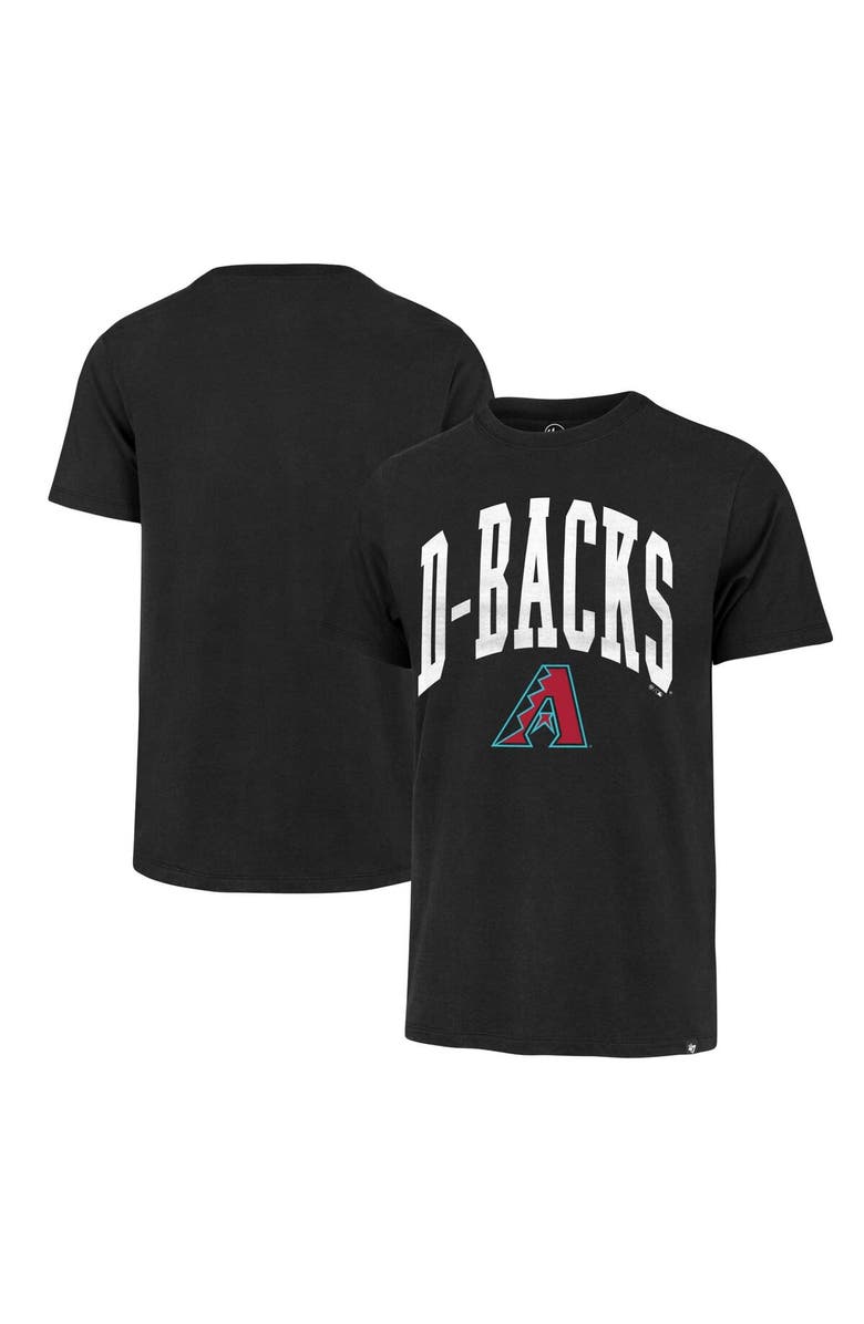 '47 Men's '47 Black Arizona Diamondbacks Win Win Franklin T-Shirt, Main, color, Black
