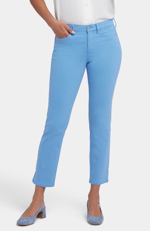 Sheri Slim Ankle Jeans (Mauve Haze)