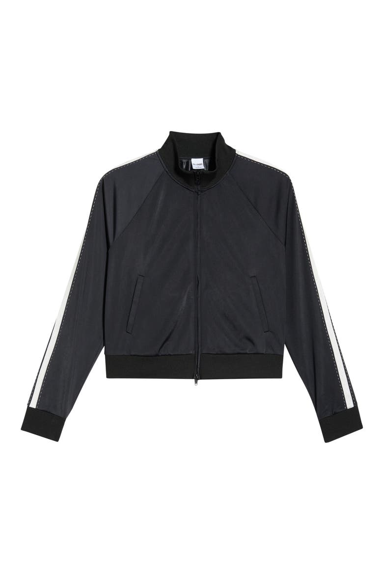 Chloe Track Jacket, Main, color, BLKWITHWHITE