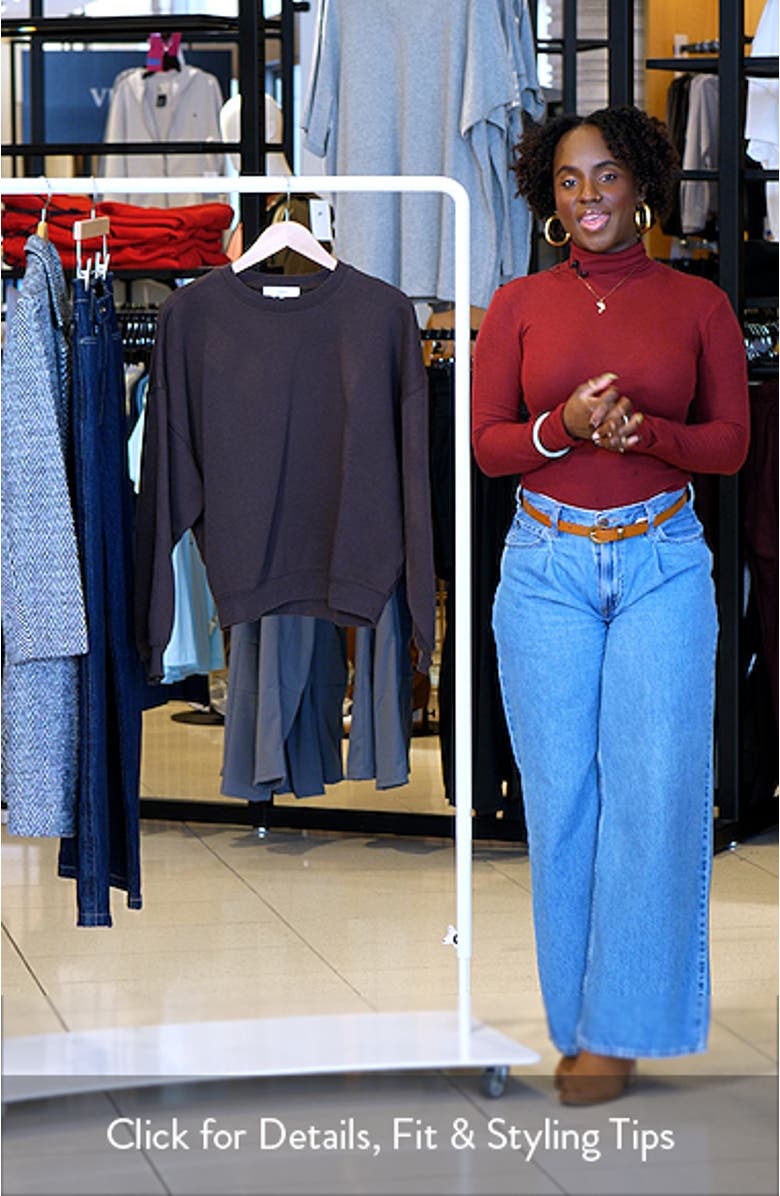 Travel Crewneck Sweatshirt, sales video thumbnail