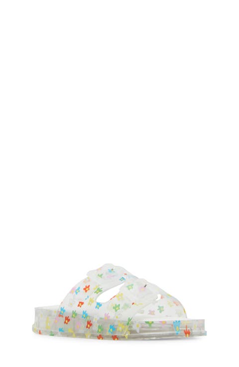 JLolli Glitter Rainbow Jelly Sandal (Little Kid & Big Kid)