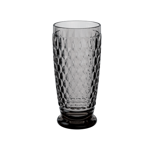 Villeroy & Boch Boston Coloured Highball-smoke Set Of 4 In Grey
