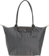 Longchamp Le Pliage Green Recycled Canvas Large Shoulder