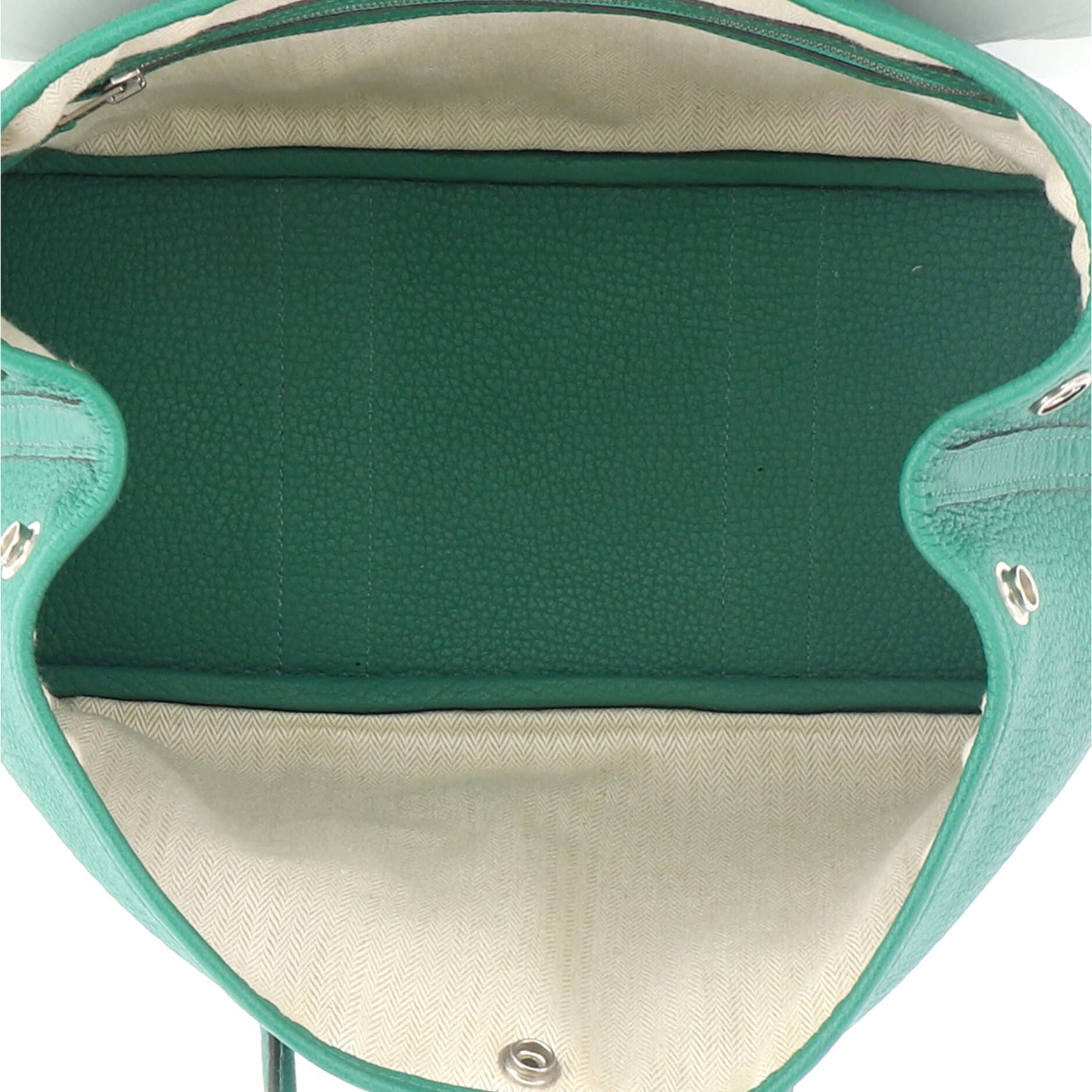 Garden Party Tote Leather 30, Alternate, color, Green