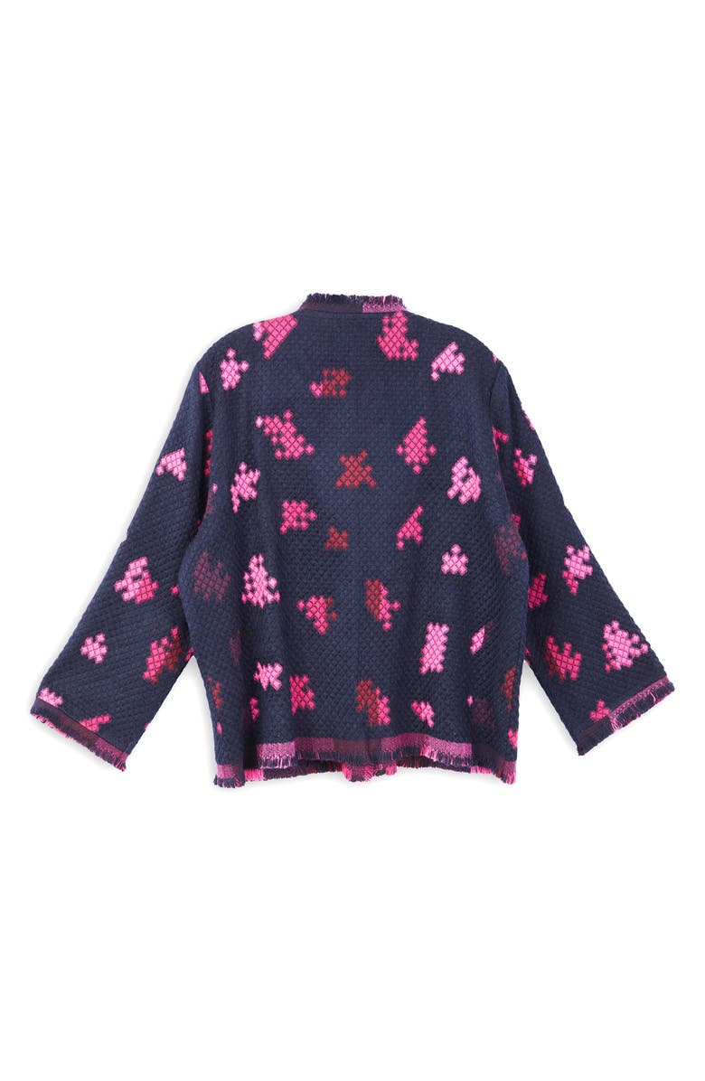 SAACHI Fringe Trim Jacket, Alternate, color,