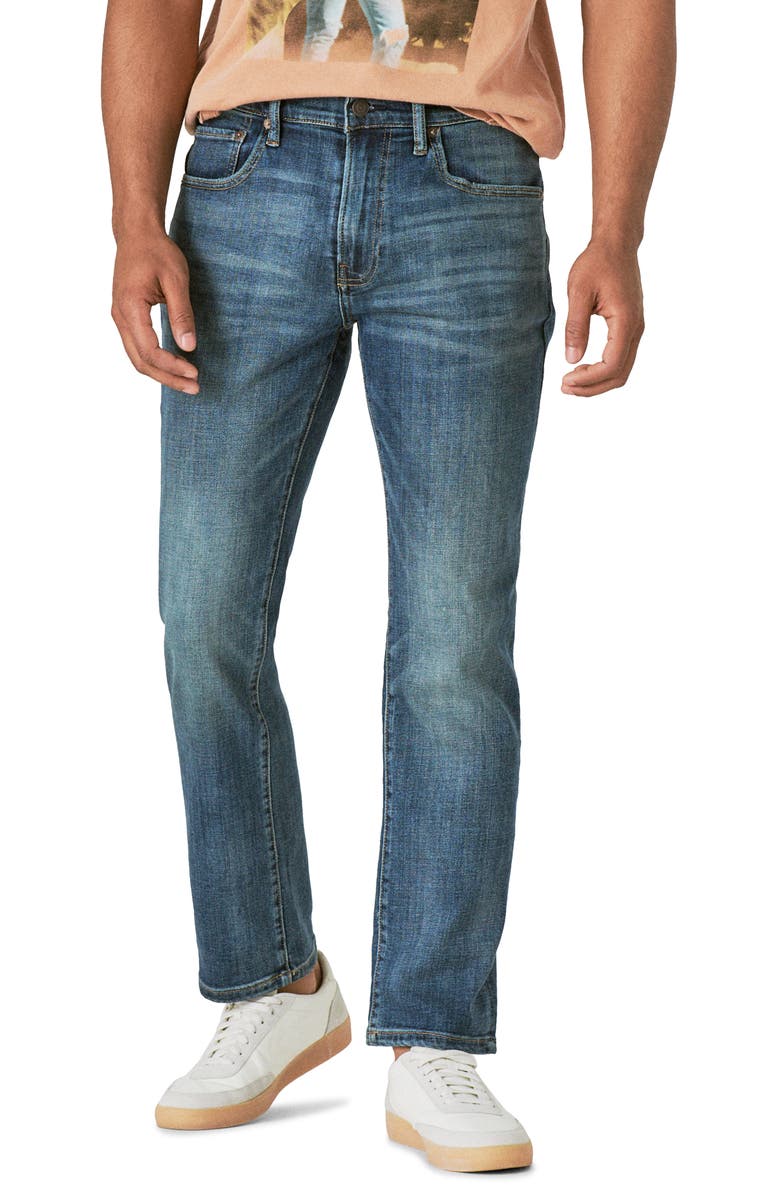 Lucky Brand 223 Relaxed Straight Leg CoolMax<sup>®</sup> Jeans, Main, color, Harrison