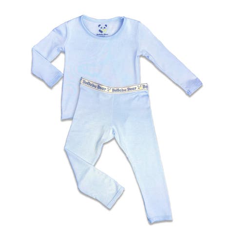 Kids' Sky Blue Set of 2 Piece Pajamas (Baby)