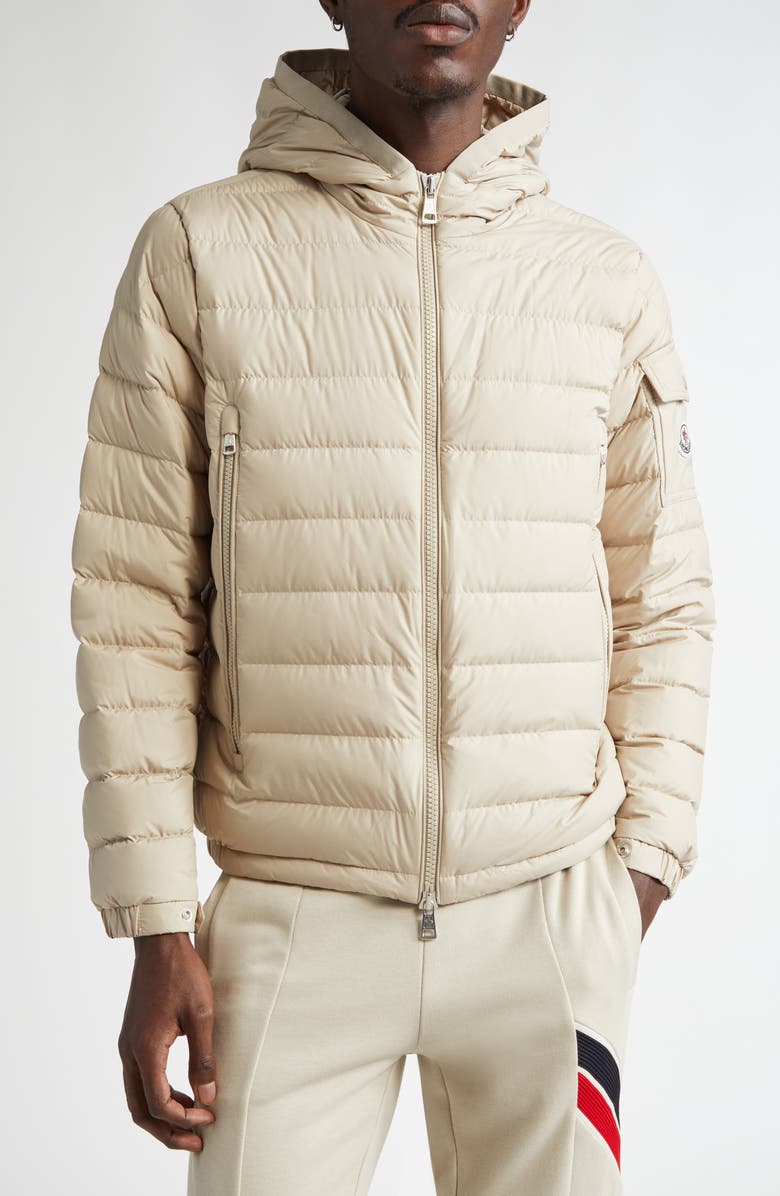 Moncler Galion Hooded Down Puffer Jacket, Main, color, 