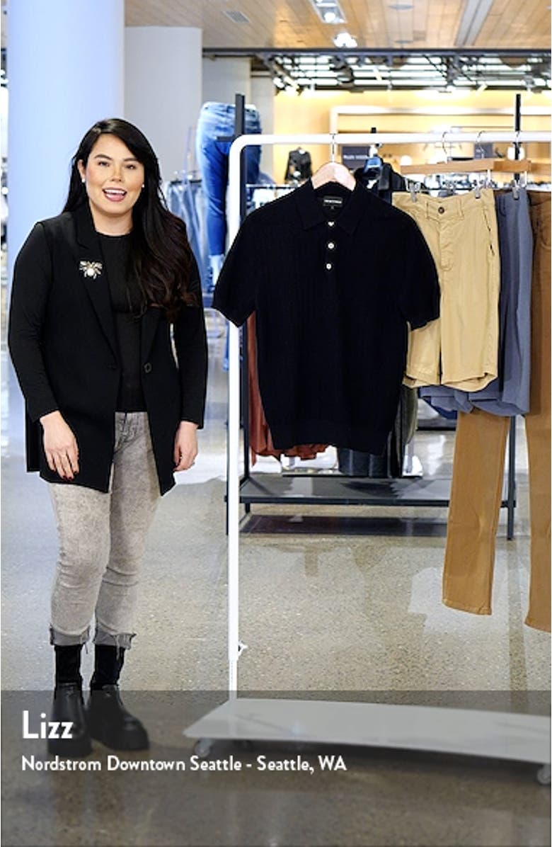 Textured Sweater Polo, sales video thumbnail