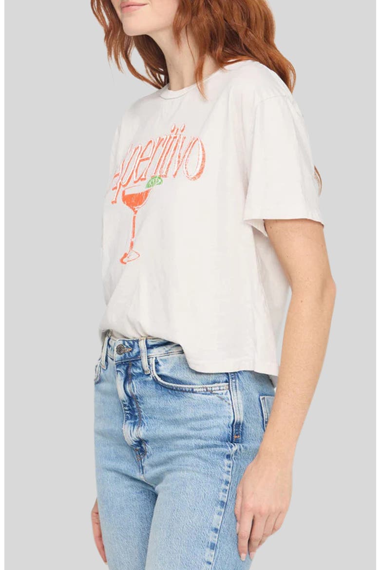 Aperitivo Graphic T-Shirt, Alternate, color, VINTAGE WHITE
