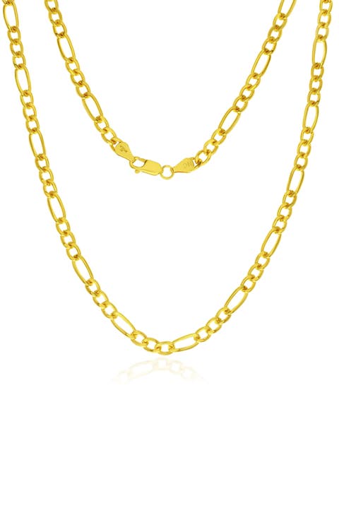 14k Gold Fill Figaro Chain Necklace