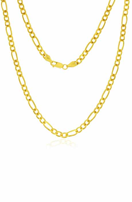 14k Gold Fill Figaro Chain Necklace