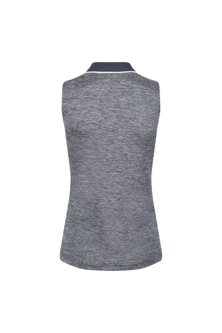 Tima II Sleeveless Polo Shirt, Alternate, color, Navy